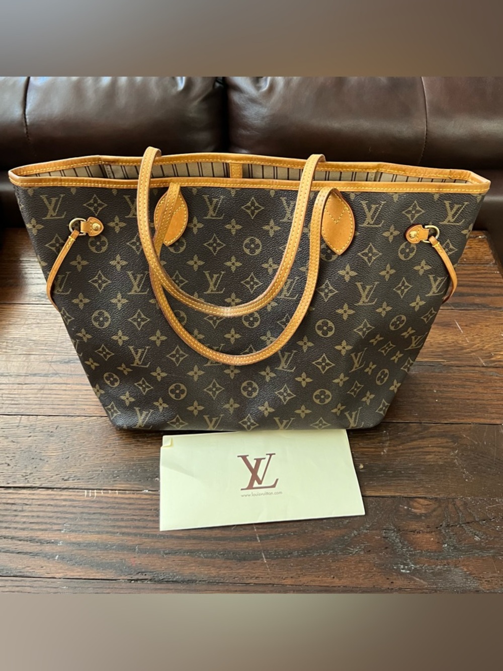Authentic Louis Vuitton neverfull mm